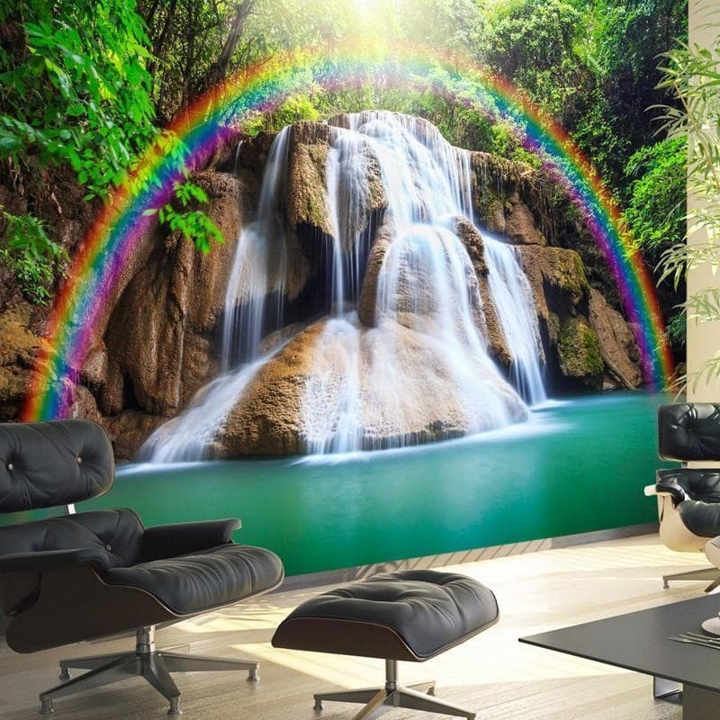 Fotomurale Waterfall of Fulfilled Wishes in Carta da parati Collezione Casa - Trebisacce, commercioVirtuoso.it