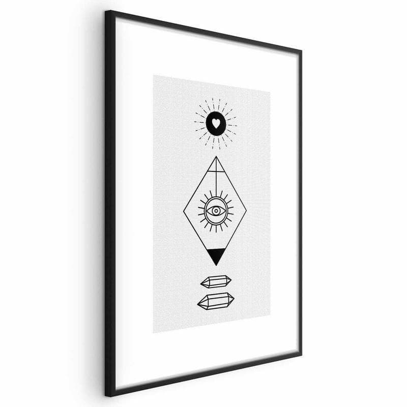Poster - Symbols in Poster e stampe Collezione Casa - Trebisacce, commercioVirtuoso.it