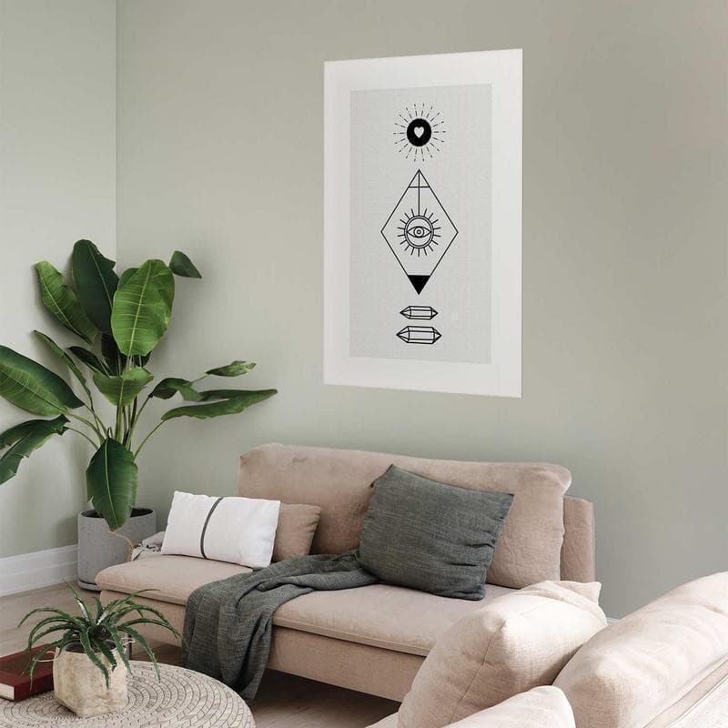 Poster - Symbols in Poster e stampe Collezione Casa - Trebisacce, commercioVirtuoso.it