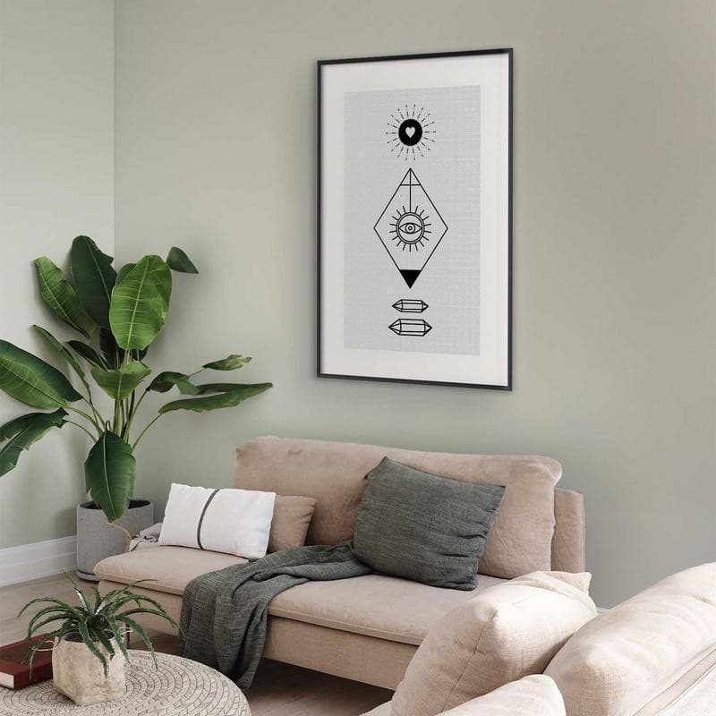 Poster - Symbols in Poster e stampe Collezione Casa - Trebisacce, commercioVirtuoso.it