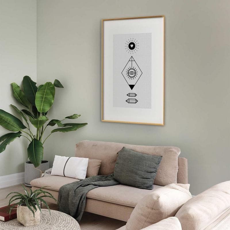 Poster - Symbols in Poster e stampe Collezione Casa - Trebisacce, commercioVirtuoso.it