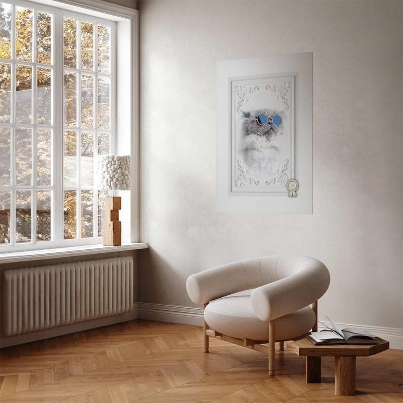 Poster - Cat in Glasses in Targhe e cartelli Collezione Casa - Trebisacce, commercioVirtuoso.it