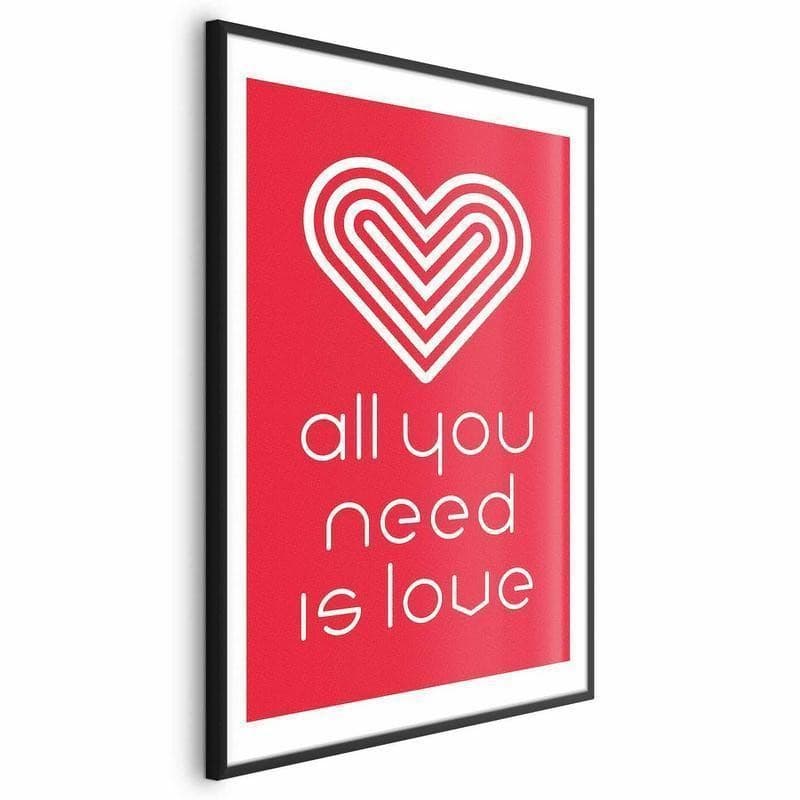 Poster - Lets Love Each Other in Poster e stampe Collezione Casa - Trebisacce, commercioVirtuoso.it