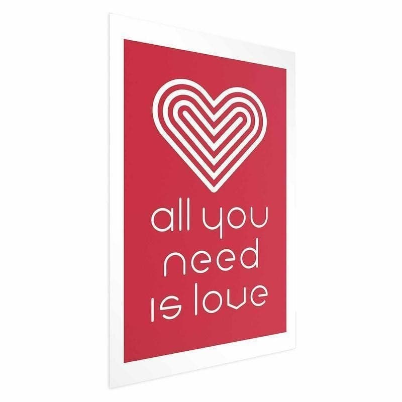 Poster - Lets Love Each Other in Poster e stampe Collezione Casa - Trebisacce, commercioVirtuoso.it