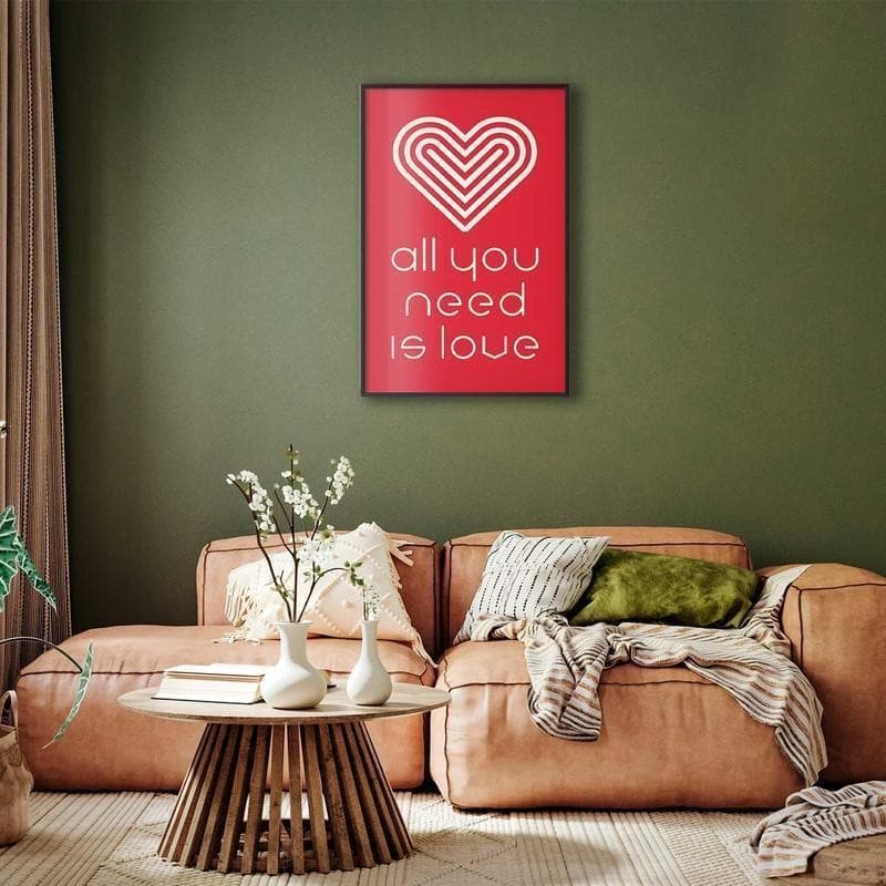 Poster - Lets Love Each Other in Poster e stampe Collezione Casa - Trebisacce, commercioVirtuoso.it