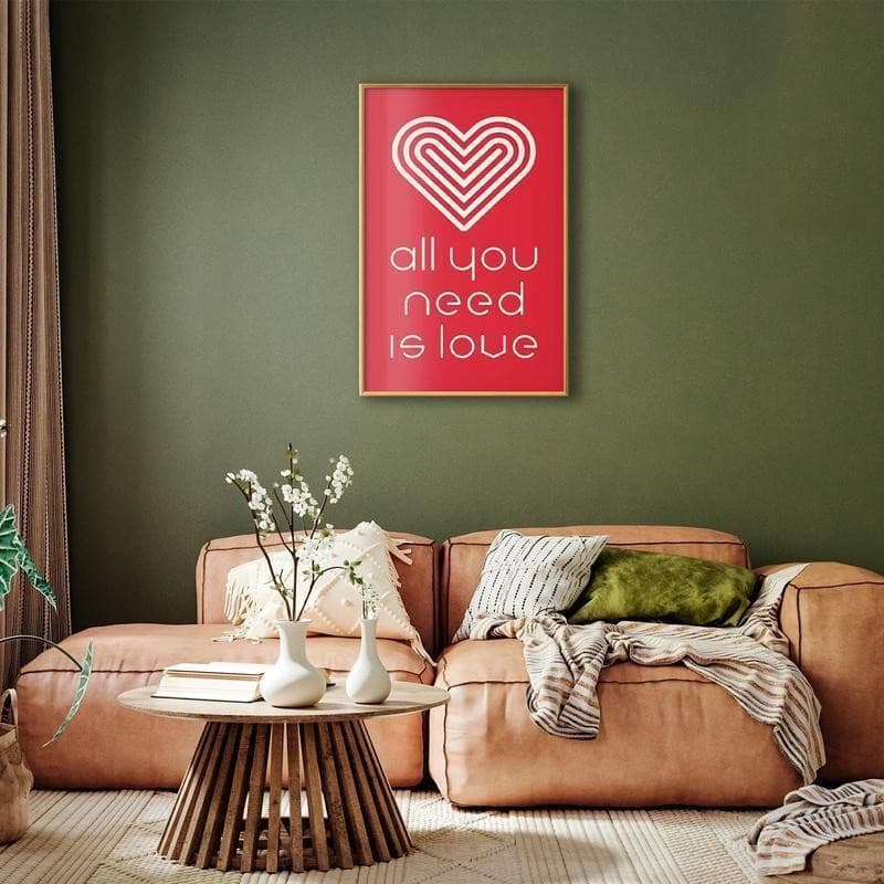 Poster - Lets Love Each Other in Poster e stampe Collezione Casa - Trebisacce, commercioVirtuoso.it
