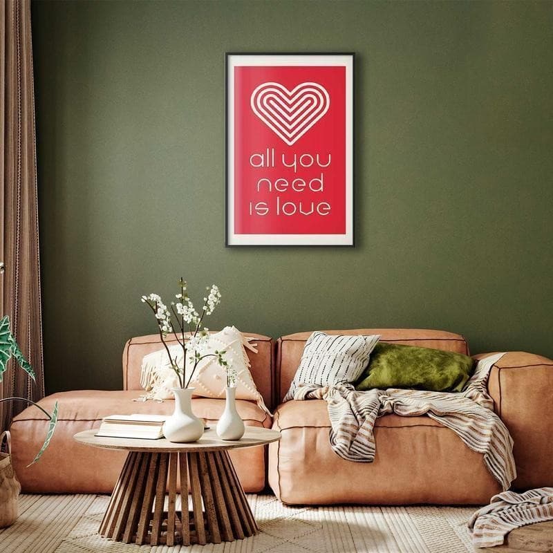 Poster - Lets Love Each Other in Poster e stampe Collezione Casa - Trebisacce, commercioVirtuoso.it