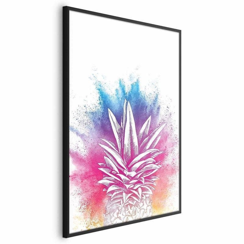 Poster - Colorful Pineapple in Poster e stampe Collezione Casa - Trebisacce, commercioVirtuoso.it