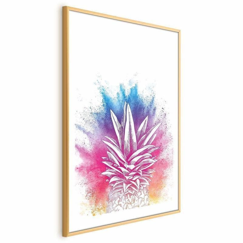 Poster - Colorful Pineapple in Poster e stampe Collezione Casa - Trebisacce, commercioVirtuoso.it