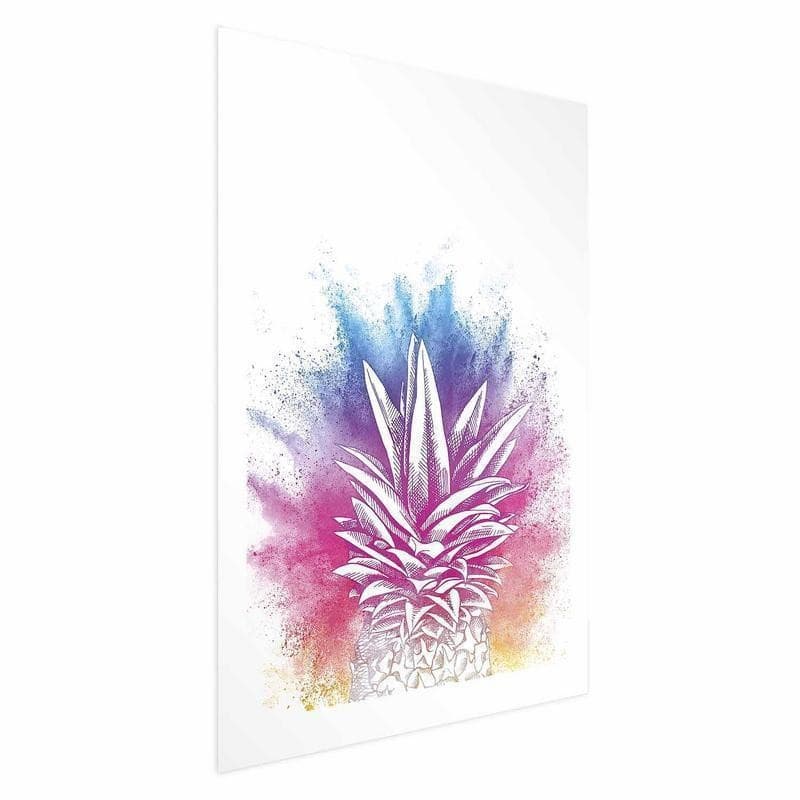 Poster - Colorful Pineapple in Poster e stampe Collezione Casa - Trebisacce, commercioVirtuoso.it