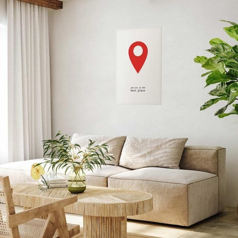 Poster - You Are in the Best Place in Poster e stampe Collezione Casa - Trebisacce, commercioVirtuoso.it