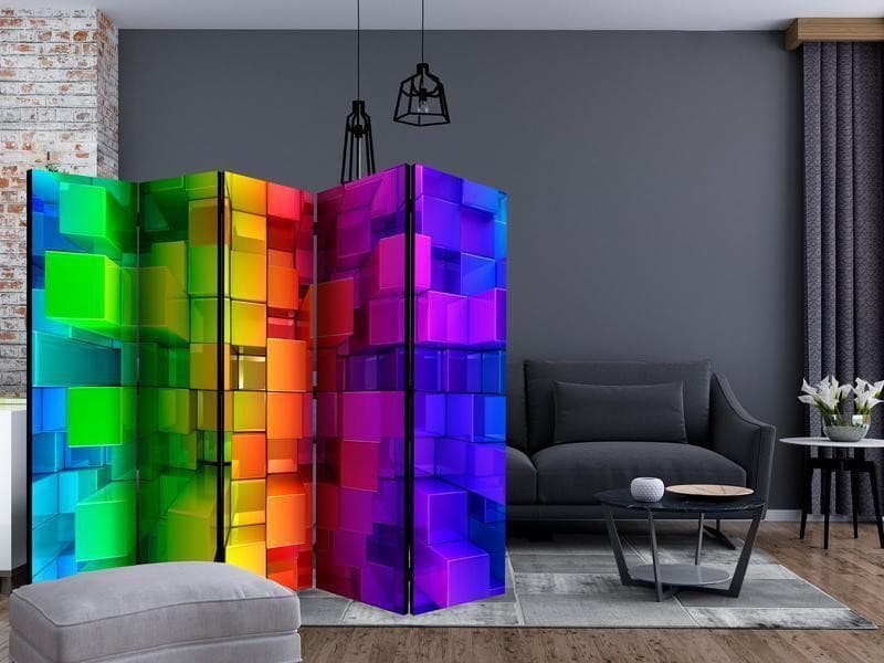 Paravento Colour jigsaw II [Room Dividers] in Paraventi Collezione Casa - Trebisacce, commercioVirtuoso.it