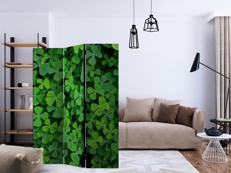 Paravento Green Clover [Room Dividers] in Paraventi Collezione Casa - Trebisacce, commercioVirtuoso.it