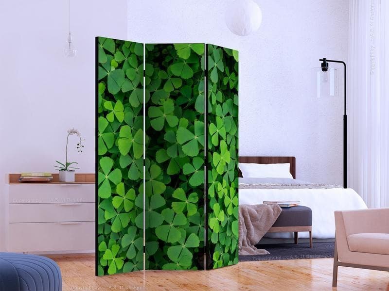 Paravento Green Clover [Room Dividers] in Paraventi Collezione Casa - Trebisacce, commercioVirtuoso.it