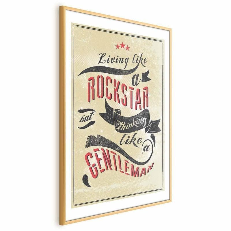 Poster - Rockstar in Poster e stampe Collezione Casa - Trebisacce, commercioVirtuoso.it