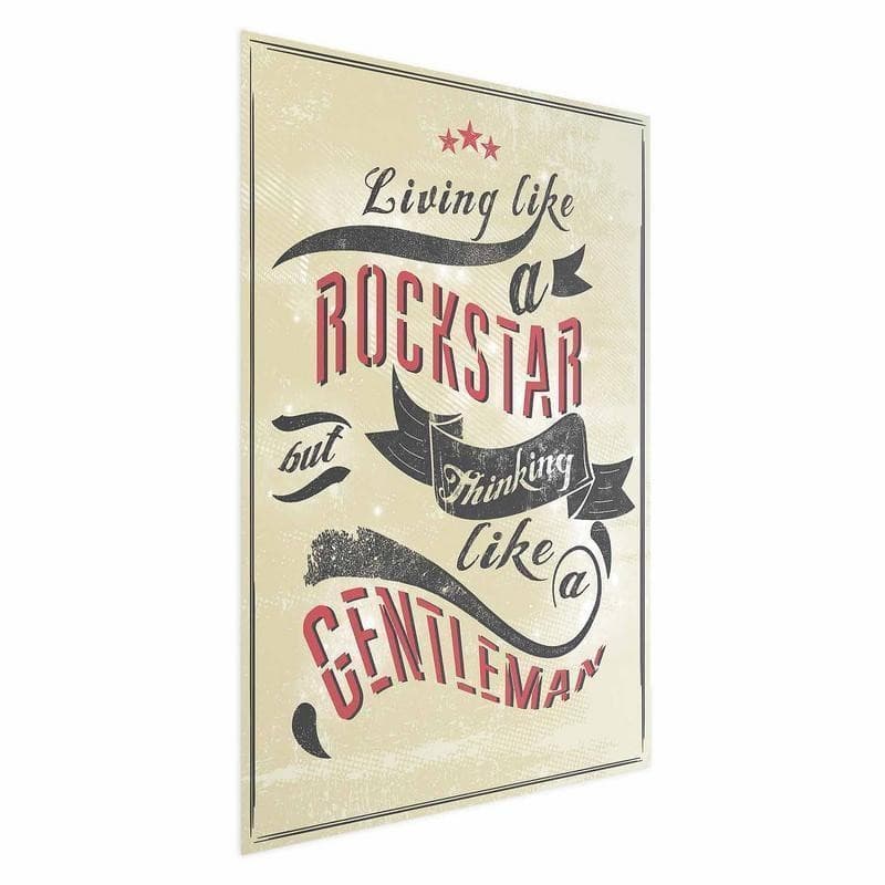 Poster - Rockstar in Poster e stampe Collezione Casa - Trebisacce, commercioVirtuoso.it