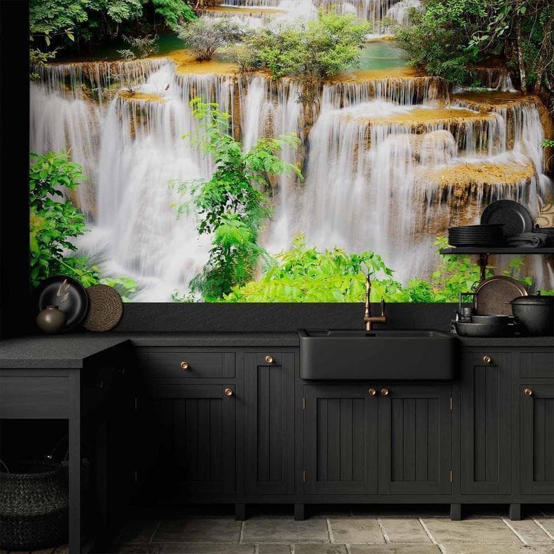 Fotomurale Cascata tailandese in Carta da parati Collezione Casa - Trebisacce, commercioVirtuoso.it