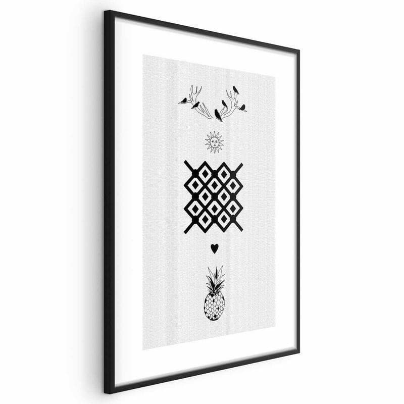 Poster - Happiness in Poster e stampe Collezione Casa - Trebisacce, commercioVirtuoso.it