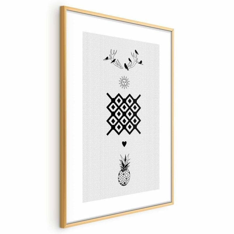 Poster - Happiness in Poster e stampe Collezione Casa - Trebisacce, commercioVirtuoso.it