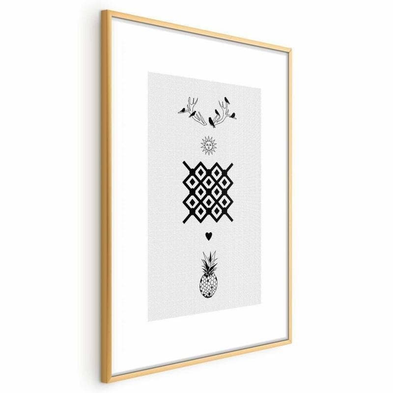 Poster - Happiness in Poster e stampe Collezione Casa - Trebisacce, commercioVirtuoso.it