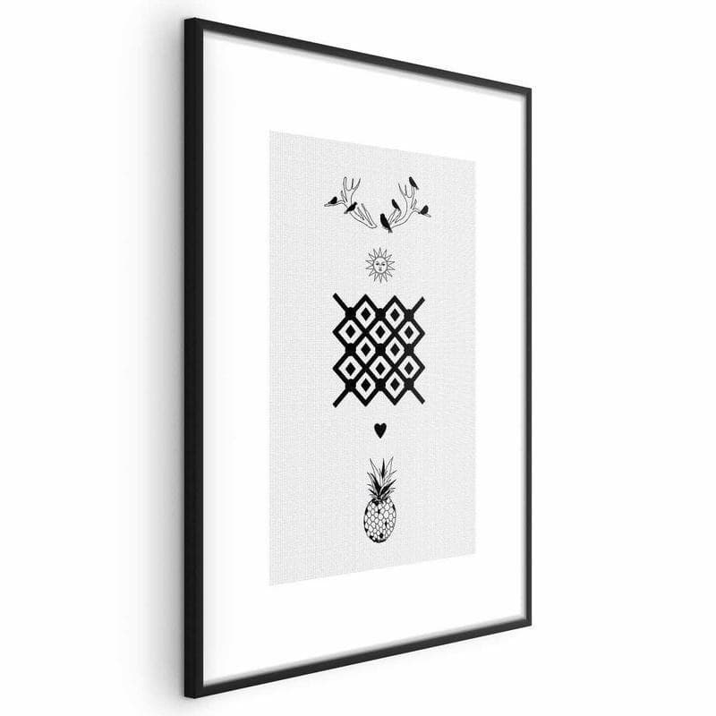 Poster - Happiness in Poster e stampe Collezione Casa - Trebisacce, commercioVirtuoso.it
