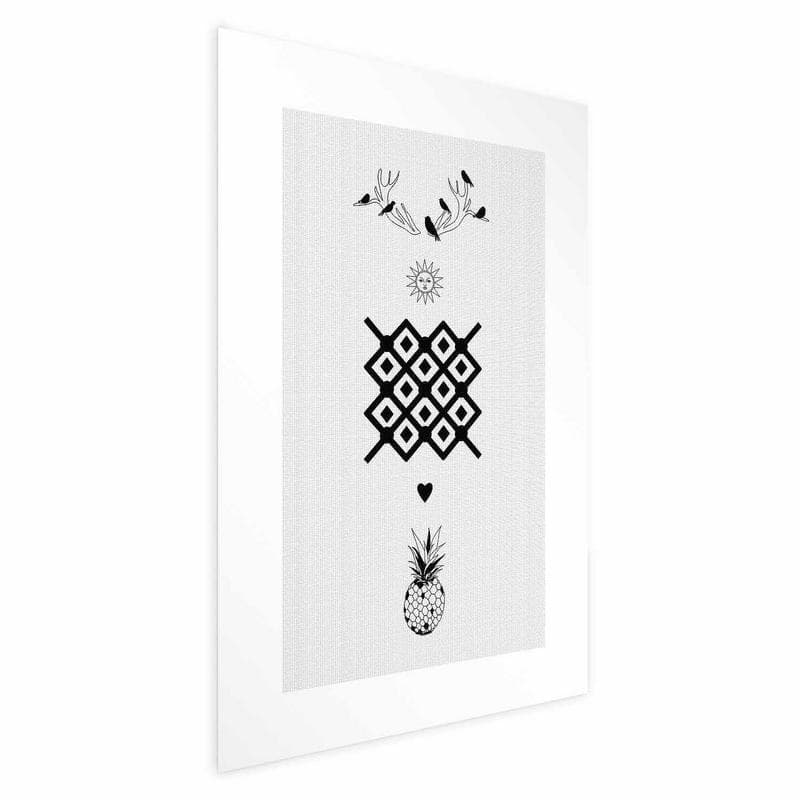 Poster - Happiness in Poster e stampe Collezione Casa - Trebisacce, commercioVirtuoso.it