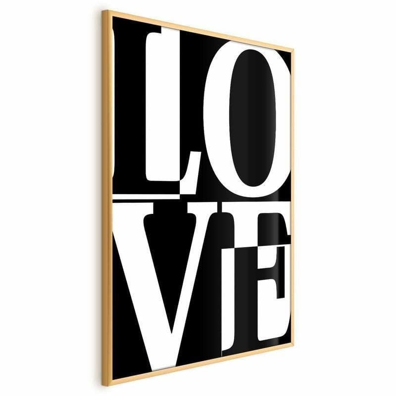 Poster - Black-and-White Love in Poster e stampe Collezione Casa - Trebisacce, commercioVirtuoso.it