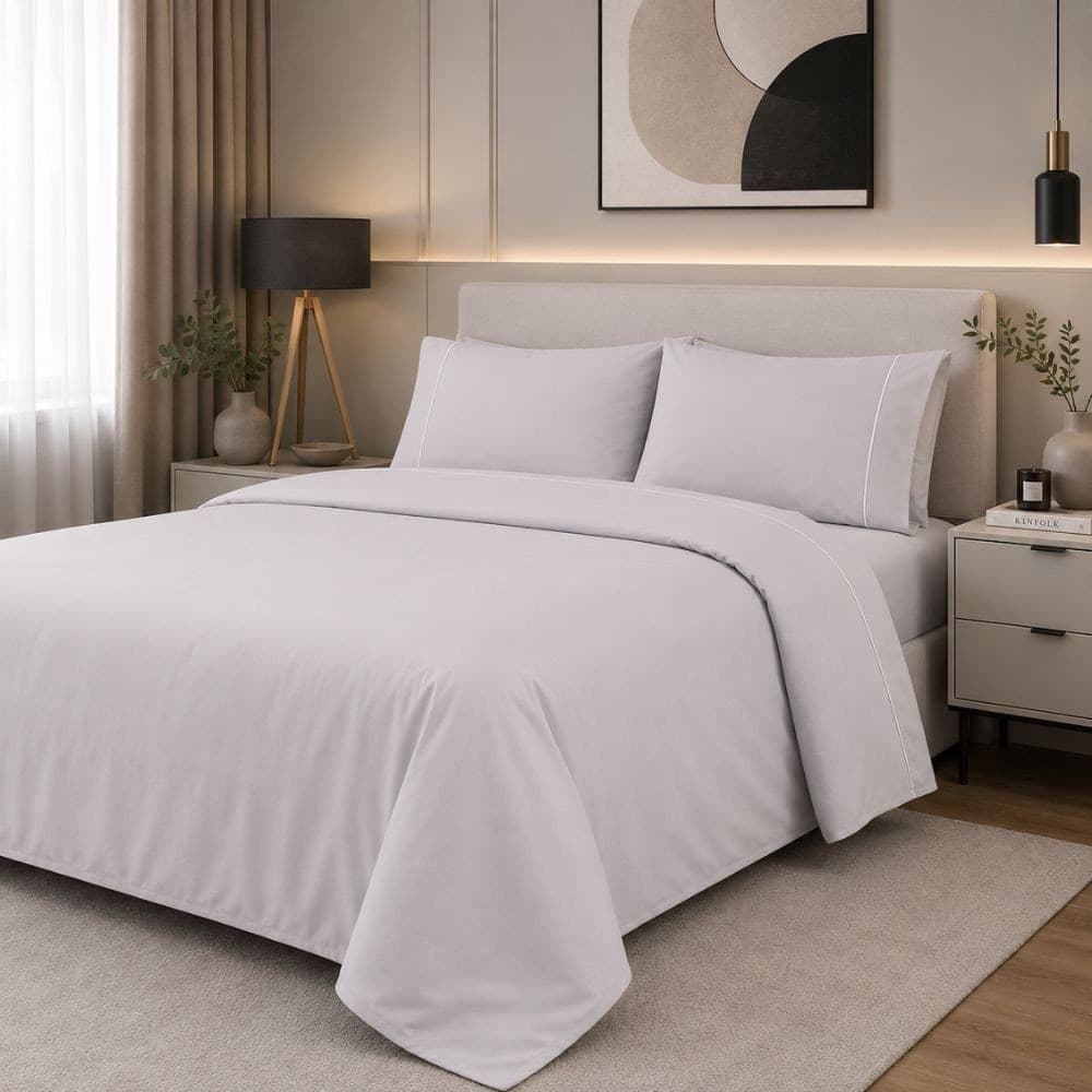 Lenzuola matrimoniali cotone Botticelli Home Flou in Set di lenzuola e federe Collezione Casa - Trebisacce, commercioVirtuoso.it