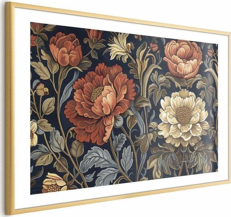 Poster - Tapestry Large Retro Flowers in Arazzi e tappezzeria Collezione Casa - Trebisacce, commercioVirtuoso.it