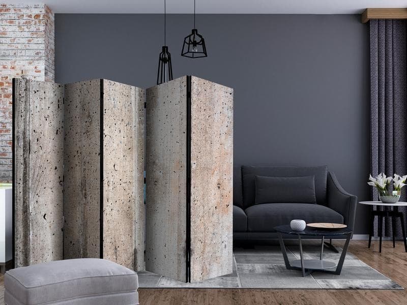 Paravento Old Concrete II [Room Dividers] in Paraventi Collezione Casa - Trebisacce, commercioVirtuoso.it