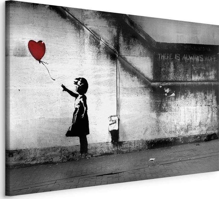 Quadro speranza (Banksy) in Poster e stampe Collezione Casa - Trebisacce, commercioVirtuoso.it