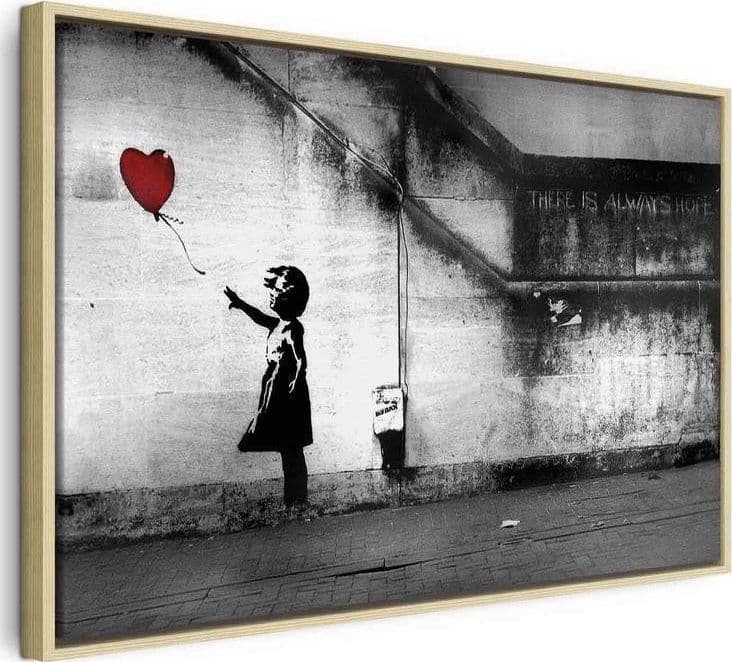 Quadro speranza (Banksy) in Poster e stampe Collezione Casa - Trebisacce, commercioVirtuoso.it