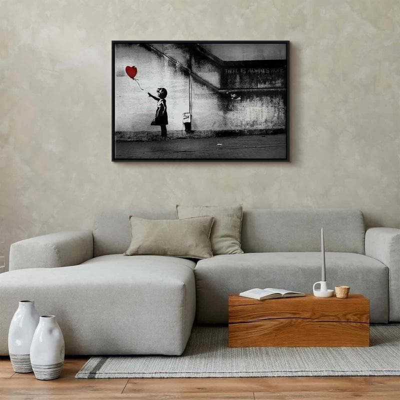Quadro speranza (Banksy) in Poster e stampe Collezione Casa - Trebisacce, commercioVirtuoso.it