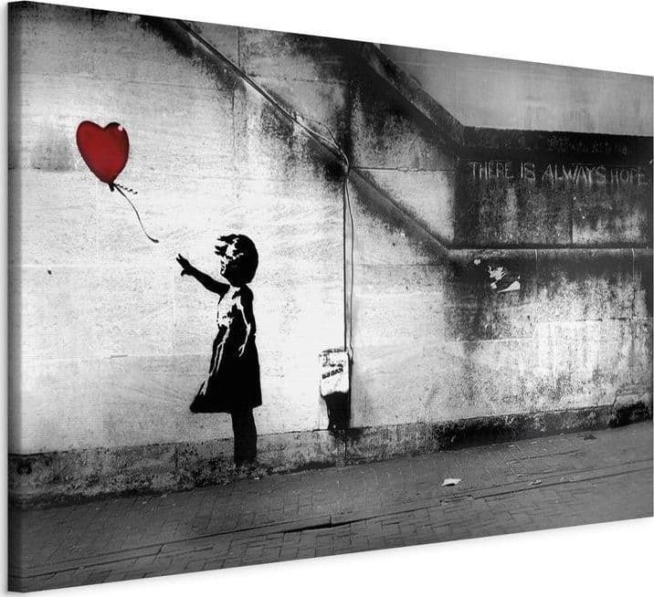 Quadro speranza (Banksy) in Poster e stampe Collezione Casa - Trebisacce, commercioVirtuoso.it