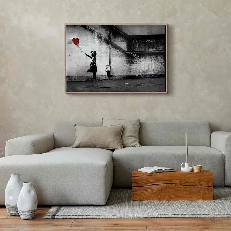 Quadro speranza (Banksy) in Poster e stampe Collezione Casa - Trebisacce, commercioVirtuoso.it