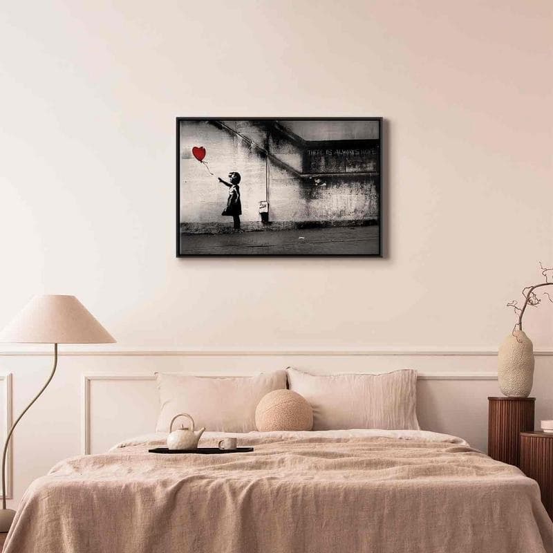 Quadro speranza (Banksy) in Poster e stampe Collezione Casa - Trebisacce, commercioVirtuoso.it
