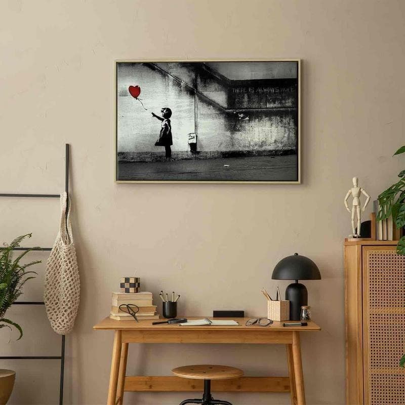 Quadro speranza (Banksy) in Poster e stampe Collezione Casa - Trebisacce, commercioVirtuoso.it