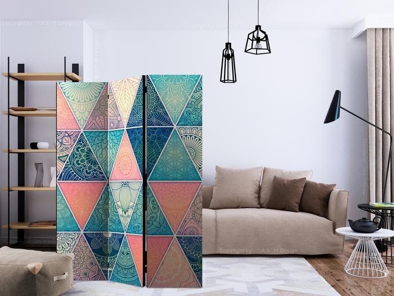 Paravento Oriental Triangles [divisori da interno] in Paraventi Collezione Casa - Trebisacce, commercioVirtuoso.it