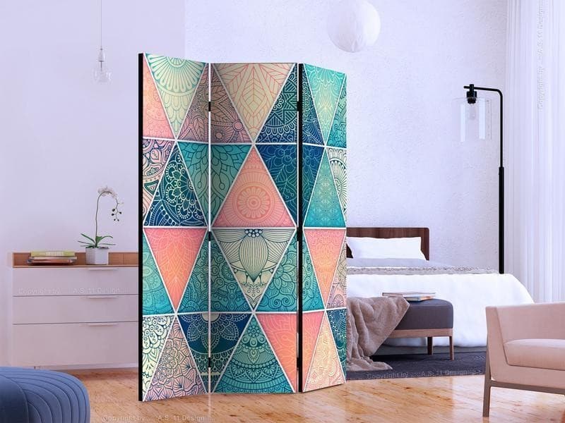 Paravento Oriental Triangles [divisori da interno] in Paraventi Collezione Casa - Trebisacce, commercioVirtuoso.it