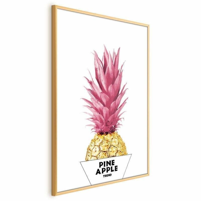 Poster - Golden Pineapple in Poster e stampe Collezione Casa - Trebisacce, commercioVirtuoso.it