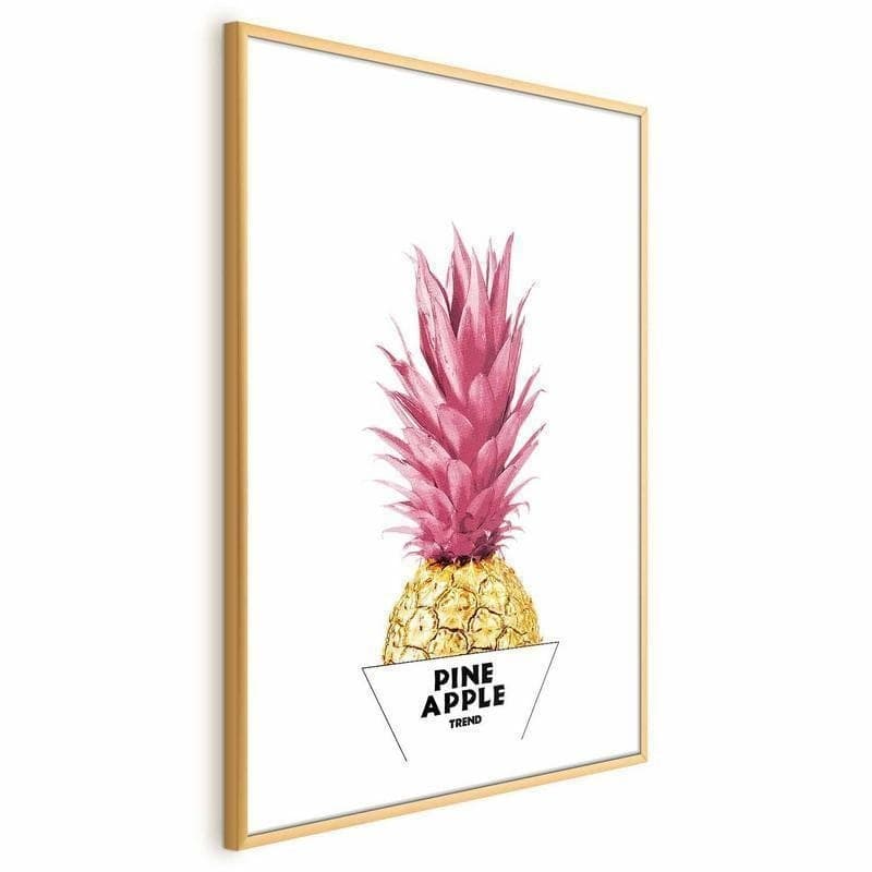 Poster - Golden Pineapple in Poster e stampe Collezione Casa - Trebisacce, commercioVirtuoso.it