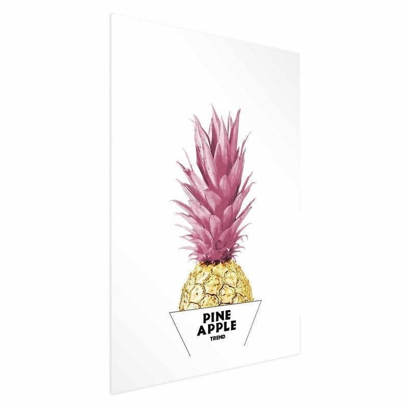 Poster - Golden Pineapple in Poster e stampe Collezione Casa - Trebisacce, commercioVirtuoso.it