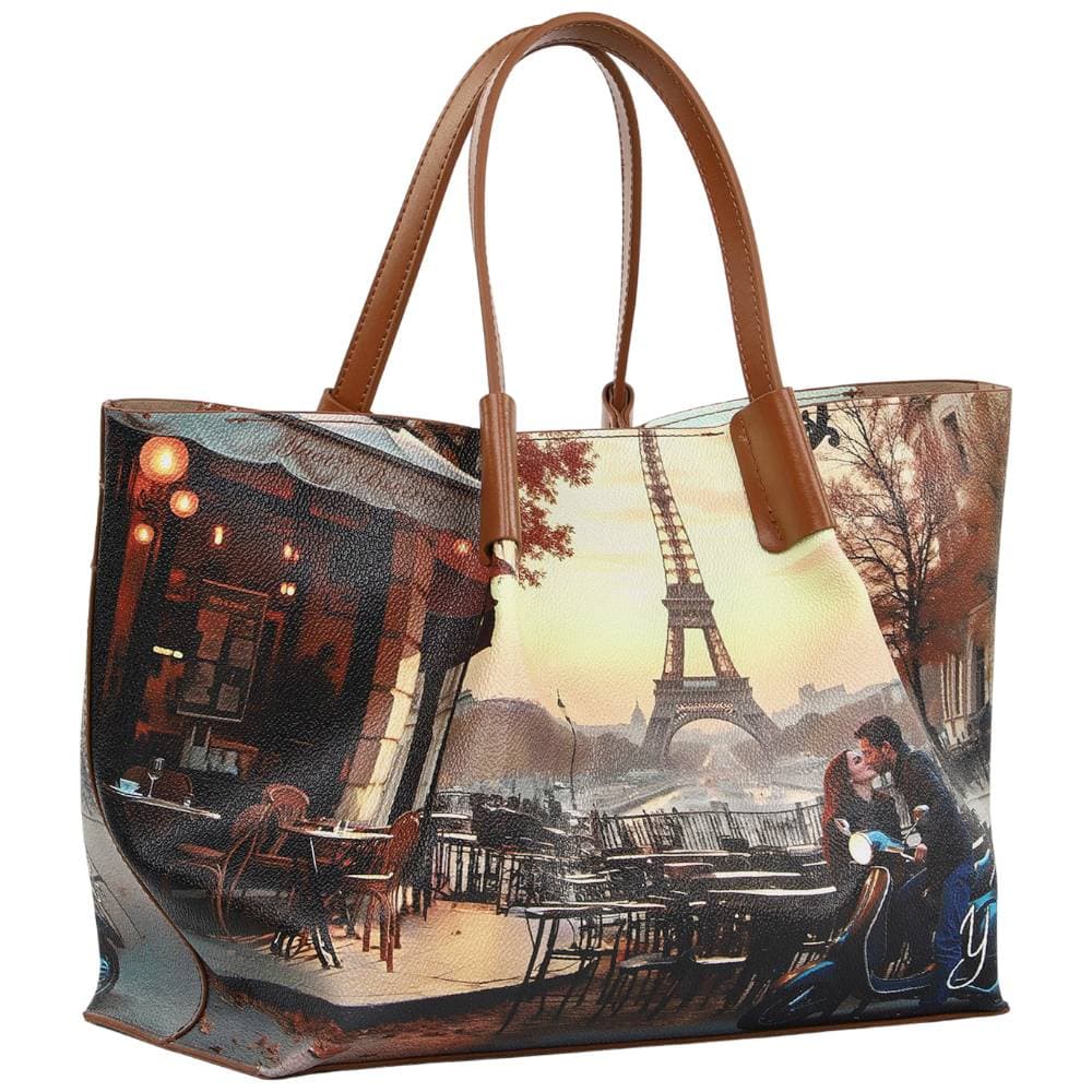 YNot borsa shopping media KISSES FROM PARIS YES708F6 in Borse Tote Prodotti di Classe - Nocera Superiore, commercioVirtuoso.it