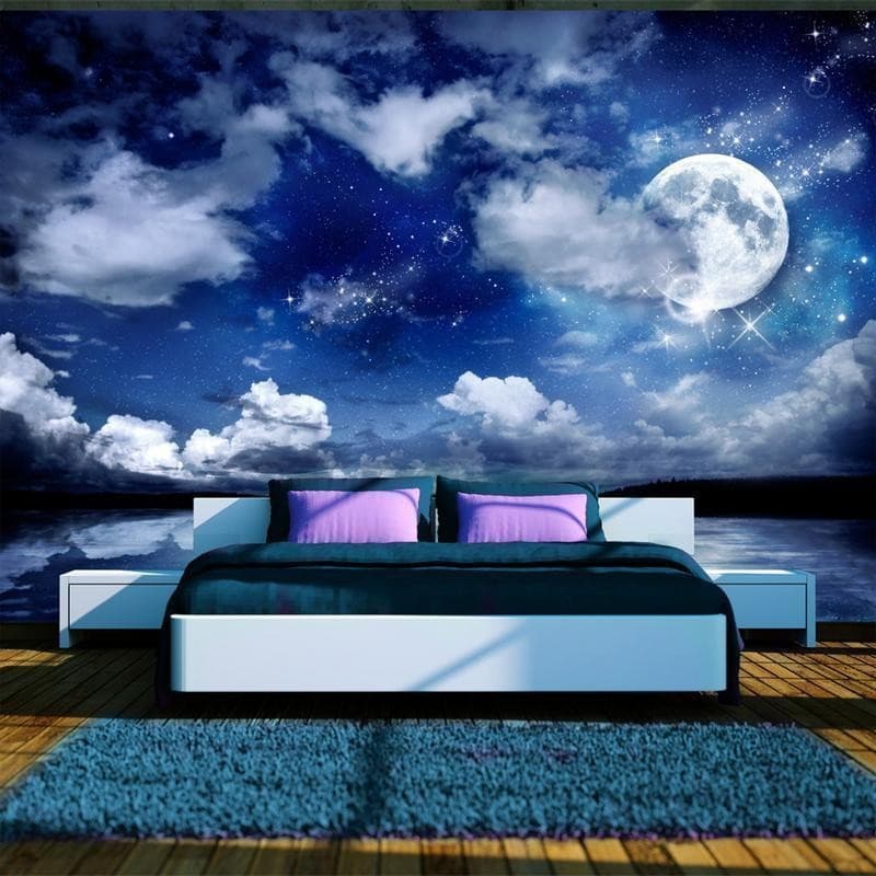 Fotomurale Notte magica in Carta da parati Collezione Casa - Trebisacce, commercioVirtuoso.it