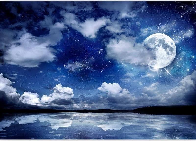 Fotomurale Notte magica in Carta da parati Collezione Casa - Trebisacce, commercioVirtuoso.it
