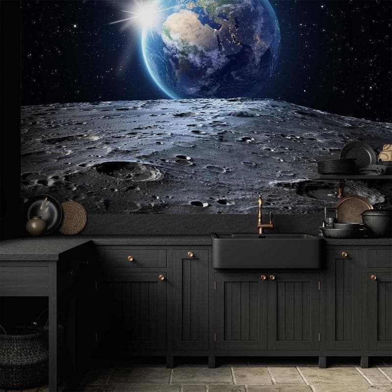Fotomurale View of the Blue Planet in Carta da parati Collezione Casa - Trebisacce, commercioVirtuoso.it