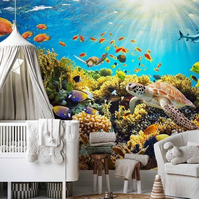 Fotomurale Terreni sott'acqua in Carta da parati Collezione Casa - Trebisacce, commercioVirtuoso.it