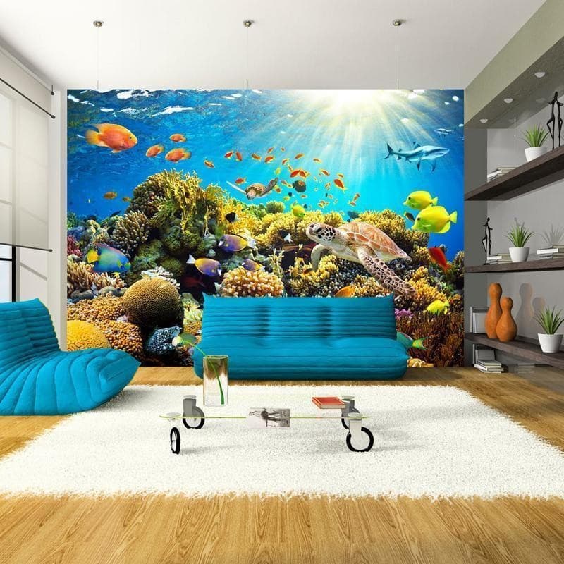 Fotomurale Terreni sott'acqua in Carta da parati Collezione Casa - Trebisacce, commercioVirtuoso.it