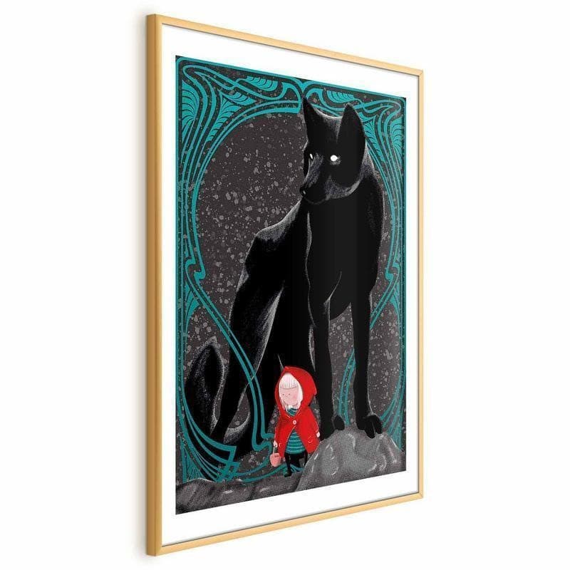 Poster - Little Red Riding Hood in Poster e stampe Collezione Casa - Trebisacce, commercioVirtuoso.it