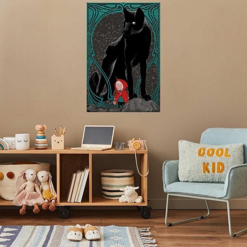 Poster - Little Red Riding Hood in Poster e stampe Collezione Casa - Trebisacce, commercioVirtuoso.it